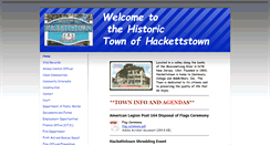 Desktop Screenshot of hackettstown.net
